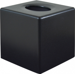 Tissue Box Cover - Black
