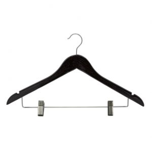 Matt Black Wooden Hanger