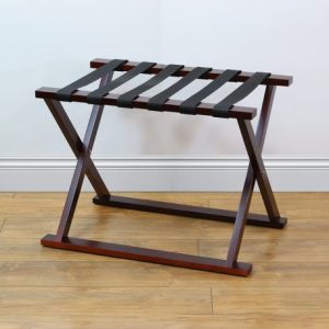 Luxury Walnut Wooden Luggage Rack