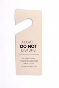 Do Not Disturb/ This Room is Ready for Cleaning Signs (50 pcs)