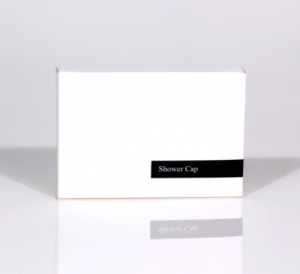 Shower Cap in White Carton (100 pcs)
