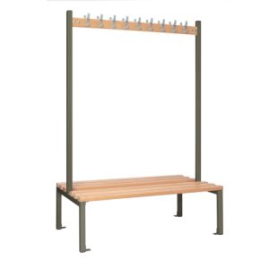 Double-sided Island Seating Dark Grey 1200mm
