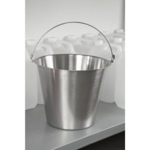 Jantex Stainless Steel Bucket 12Ltr